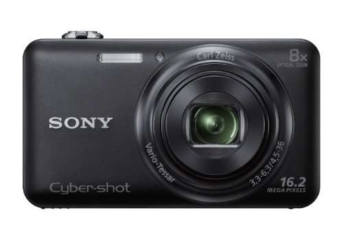 Sony DSC-WX80/B 16 MP Digital Camera with 2.7-Inch LCD (Black)