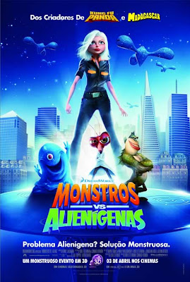 monstros vs alienégenas poster