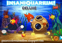 Free Download Insaniquarium Deluxe PC Game Full Version