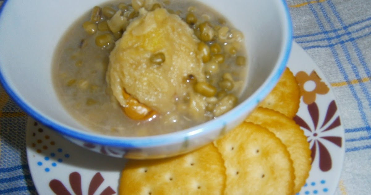 Bubur Kacang Durian & Biskut Cheese ~ Umi's Cup Cake