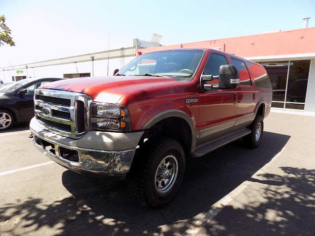 2000 Ford Excursion- Prior to repainting at Almost Everything Autobody