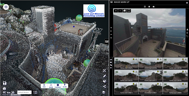 Gexcel HERON dataset by Land & Minerals Consulting. Project created and shown on 3DUserNETVISION