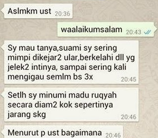 TESTIMONI MADU BIDARA RUQYAH QHI