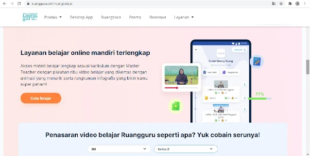 fitur asik ruang belajar