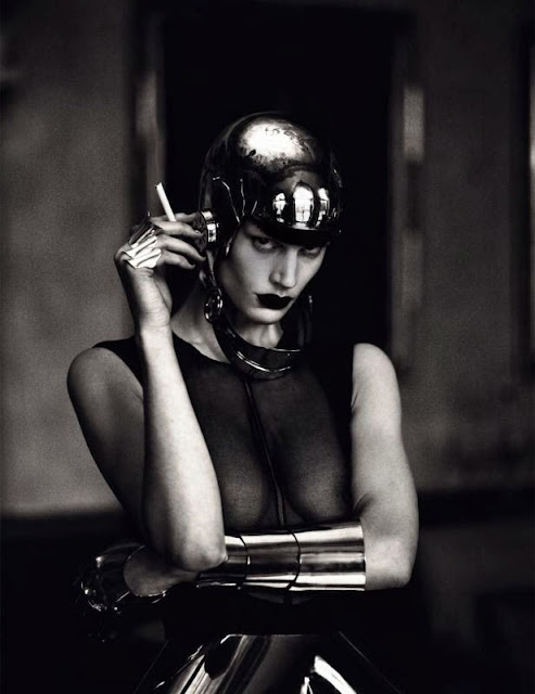 Fetish Inspirations : Metal Headz By Mert & Marcus For Interview Magazine 2012