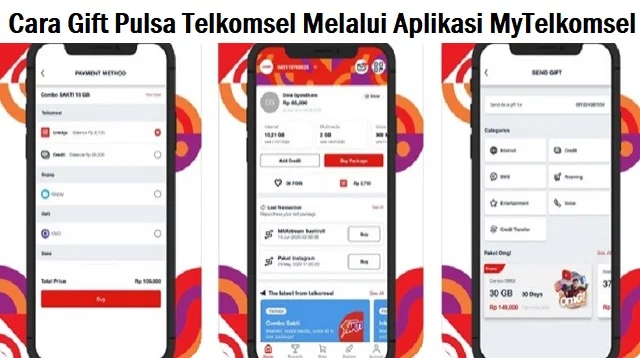 Cara Gift Pulsa Telkomsel