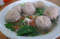 Bakso sapi dan kuah yang gurih