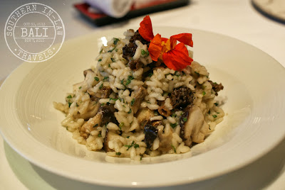 Gluten Free in Bali - Cascades Restaurant Fresh Herb Mushroom Risotto