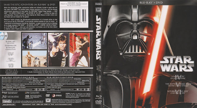 Star Wars: Trilogy - Episodes IV-VI (scan) Bluray Cover | Cover Addict