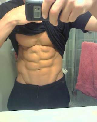 hotties with six-pack abs,