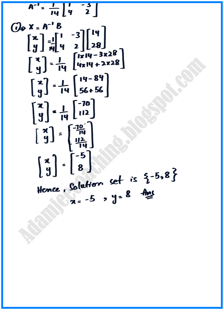 matrices-and-determinants-exercise-19-2-mathematics-10th