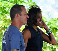 MICHELLE OBAMA Throws Organic Hawaiian Pizza Party