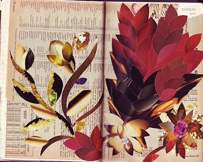 Imaginative Sketchbook Collages