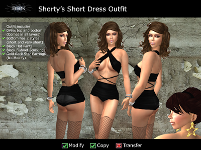 BSN Shorty's Short Dress Outfit