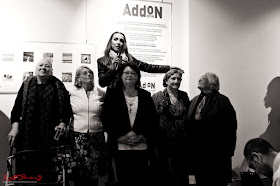   TAKEN at 541 Artspace - survivors of child abuse with BELINDA MASON from Blur Projects (Australia). Photo by Kent Johnson for Street Fashion Sydney.