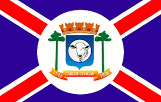 Bandeira de Carlos Chagas MG