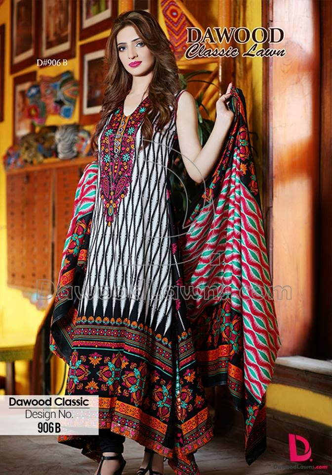 Summer clothes lawn collection for women