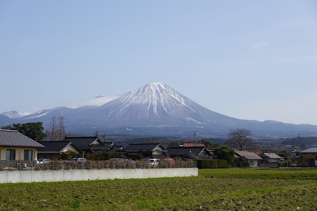 鳥取県米子市一部 自宅に帰り道の大山の眺望