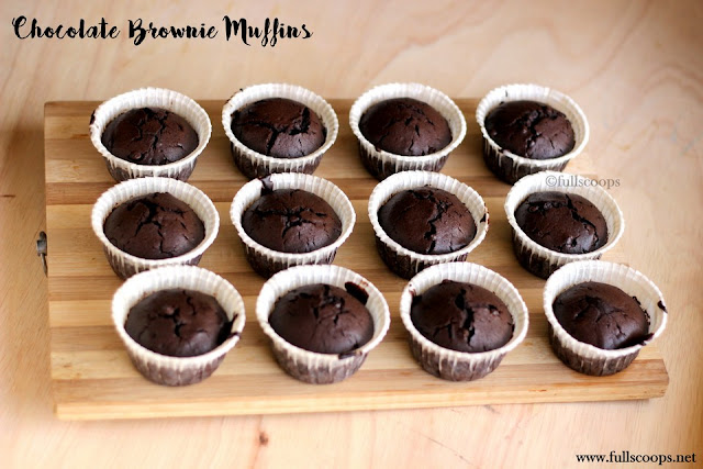 Chocolate Brownie Muffins