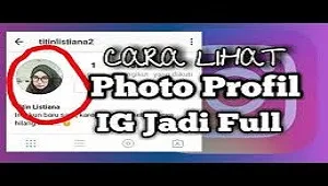 Cara Melihat Foto Profil Instagram