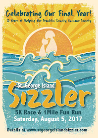 2017 Saint George Island Sizzler logo