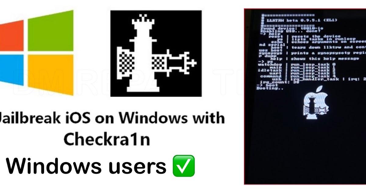 How To Jailbreak Iphone Windows Checkra1n Windows Download Dm Repair Tech