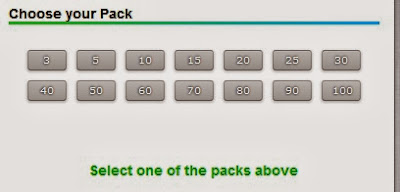 Neobux Choose you pack
