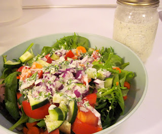 Roasted Garlic Parmesan Ranch Dressing