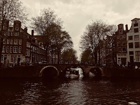 les ponts sur le canal Amsterdam