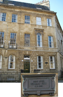Pitt's house in Bath in 1802
