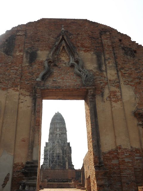 Wat Ratchaburana, temple Thaïlande, Ayutthaya, location vélo, guesthouse