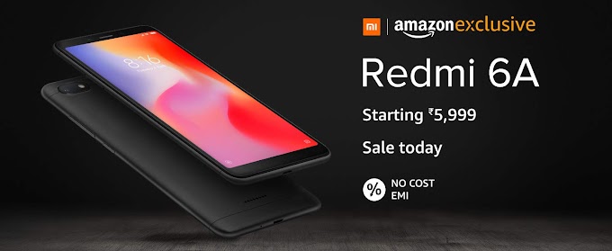 Get Redmi 6A online at Rs 5999