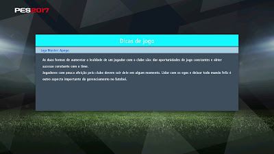 PES 2017 Menu Mod PES 2017 by Estarlen Silva