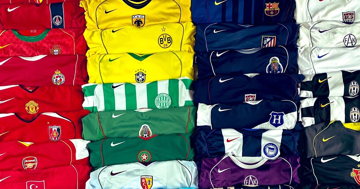 Impressive: Collector Builds 57-Kit Nike Total Kit Collection -