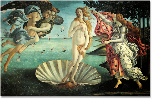 Resultado de imagen de nacimiento de venus botticelli