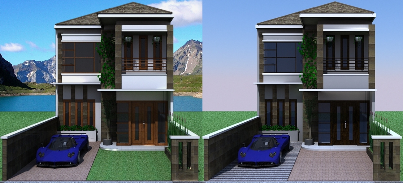 Jasa design & bangun rumah: Jl. Harsono Dalam No. 11 