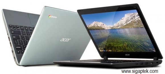 laptop murah acer terbaru, spesifikasi laptop acer c7, chromebook adalah, fitur chromebook acer c7 dan gambar