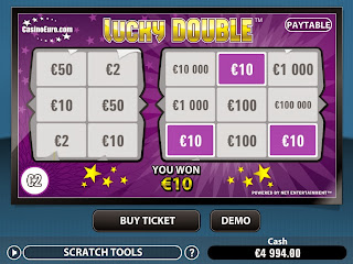 Lucky Double Scratch Card
