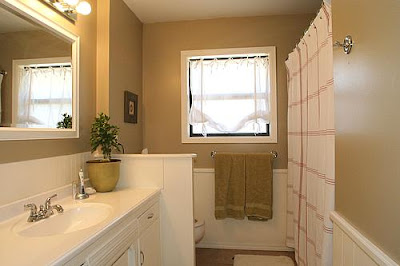 Small Bathroom Paint Ideas on Think The Whole Redo Cost About  400  And Here She Is