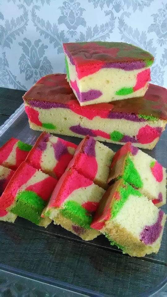 Resepi Soft Marble Cake Lazat