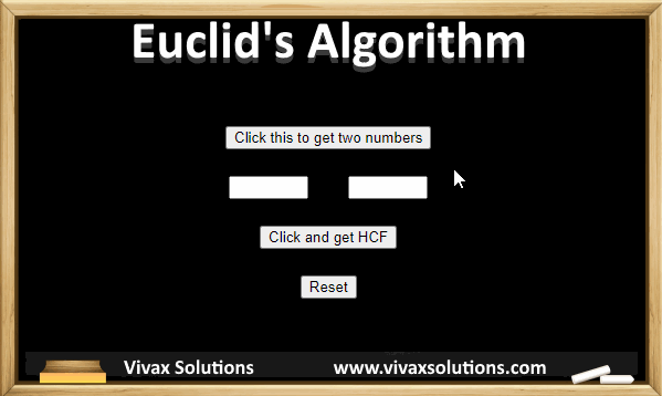 Euclid's Algorithm - Chrome Browser Extension