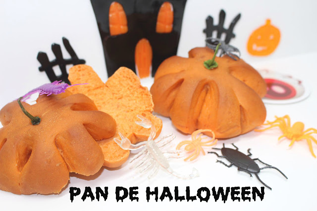 receta facil pan de hamburguesa halloween rapida