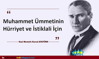 Muhammed Ümmetinin Hürriyet ve İstiklali İçin  Atatürk'ün Din ve Laiklikle İlgili Söylediği Sözler - Atatürk Köşesi