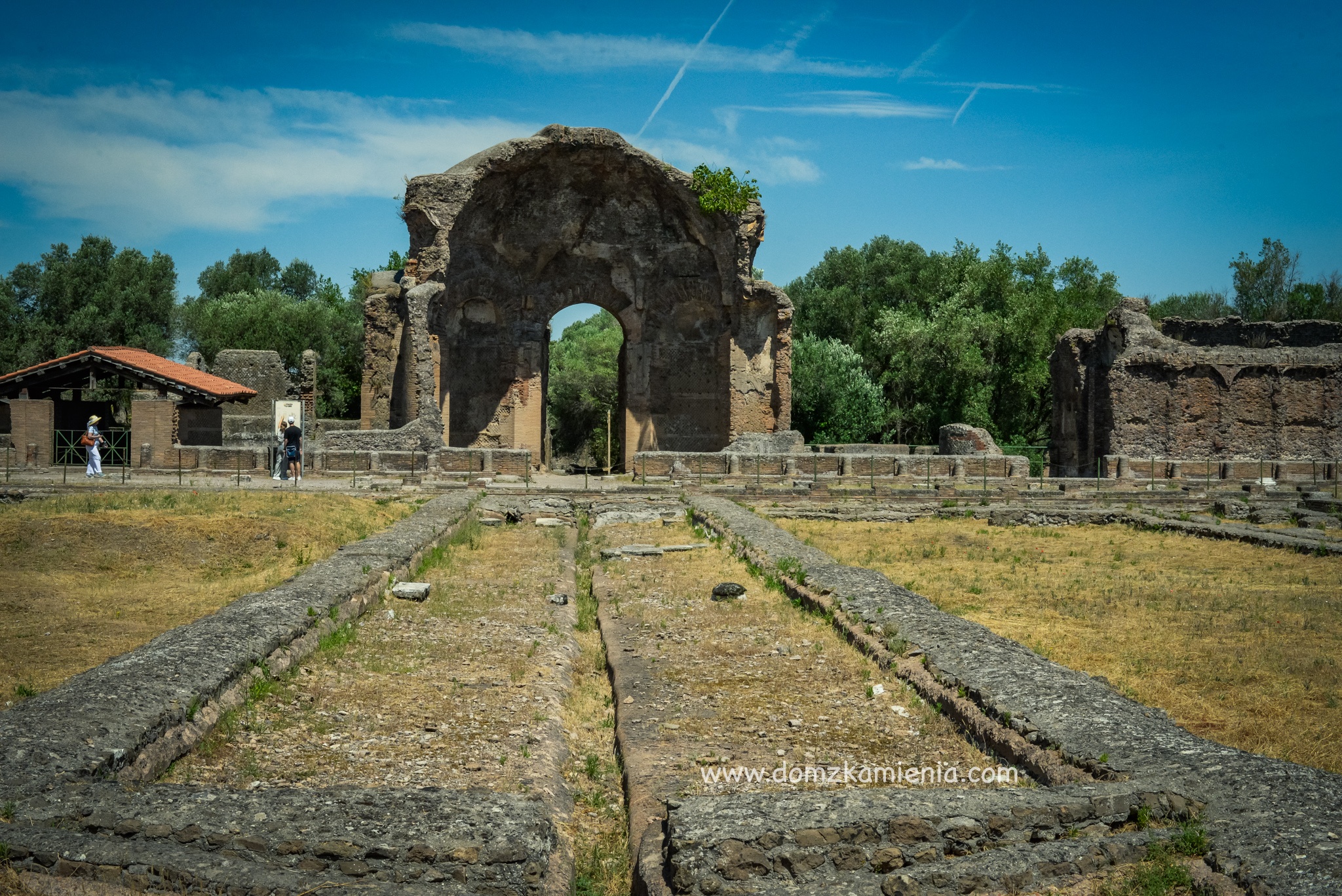 Tivoli Villa Adriana, Dom z Kamienia blog, wakacje w Lacjum