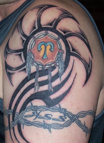 Tribal Zodiac Tattoo Designs