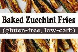 Baked Zucchini Fries (gluten-free, low-carb)