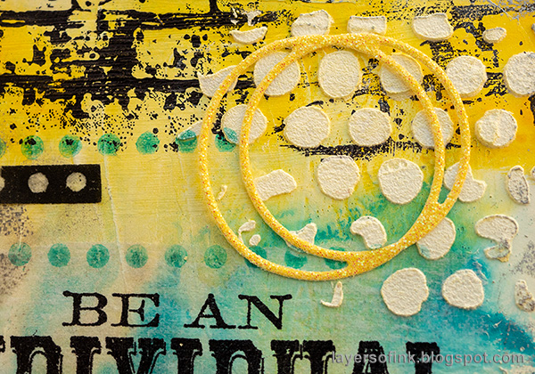 Individual Mixed Media Art Journal Tutorial by Anna-Karin Evaldsson.