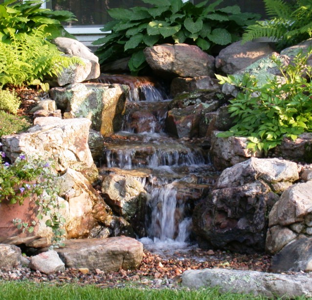 Landscaping Waterfall