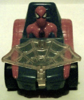 Front view of Spider-Man buggy 1996