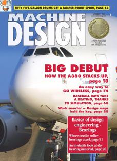 Machine Design...by engineers for engineers 2005-17 - 1 September 2005 | ISSN 0024-9114 | PDF HQ | Mensile | Professionisti | Meccanica | Computer Graphics | Software | Materiali
Machine Design continues 80 years of engineering leadership by serving the design engineering function in the original equipment market and key processing industries. Our audience is engaged in any part of the design engineering function and has purchasing authority over engineering/design of products and components.